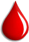 A drop of blood hopes for life blood