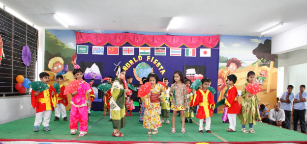 VIBGYOR Kids Kolhapur School celebrates World Fiesta