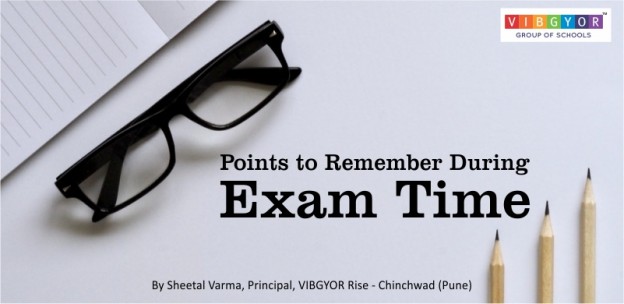 Points to Remember During Exam Time